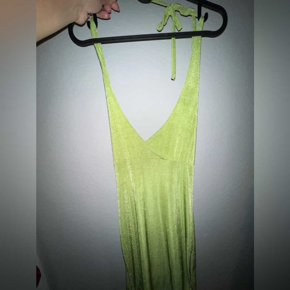 Green dress